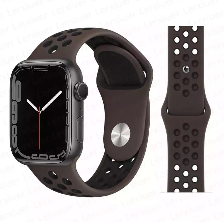 Signature Nike Apple Watch Silicone Sport Bands with Breathable Linings- for Selected Apple Watch 38/40/41mm Size - Super Savings Technologies Co.,LTD Signature Nike Apple Watch Silicone Sport Bands with Breathable Linings- for Selected Apple Watch 38/40/41mm Size - Super Savings Technologies Co.,LTD